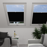 Jaloustore Plissee Lovere (ehem. Como) Pearl Schwarz - Vorschau 1