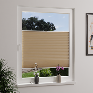 Plissee Lovere Pearl Beigegrau