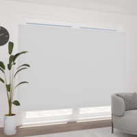 Jaloustore Plissee Lugano Blackout Reinweiß - Vorschau 1