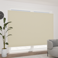 Jaloustore Plissee Lugano Blackout Creme - Vorschau 1