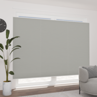 Jaloustore Plissee Lugano Blackout Grau - Vorschau 1