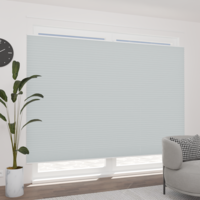 Jaloustore Plissee Lugano Blackout Pastell-Blau - Vorschau 1