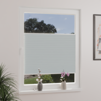 Jaloustore Plissee Lugano Blackout Pastell-Blau - Vorschau 2