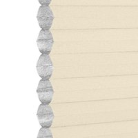 Jaloustore Plissee Lugano Blackout Altweiß - Vorschau 3