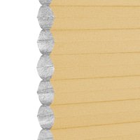 Jaloustore Plissee Lugano Blackout Creme-Gelb - Vorschau 3