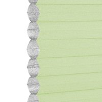 Jaloustore Plissee Lugano Blackout Mintgrün - Vorschau 3