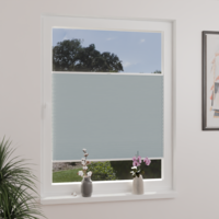 Jaloustore Plissee Lugano Pastell-Blau - Vorschau 0