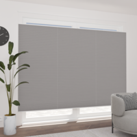 Jaloustore Plissee Lugano Quarzgrau - Vorschau 1