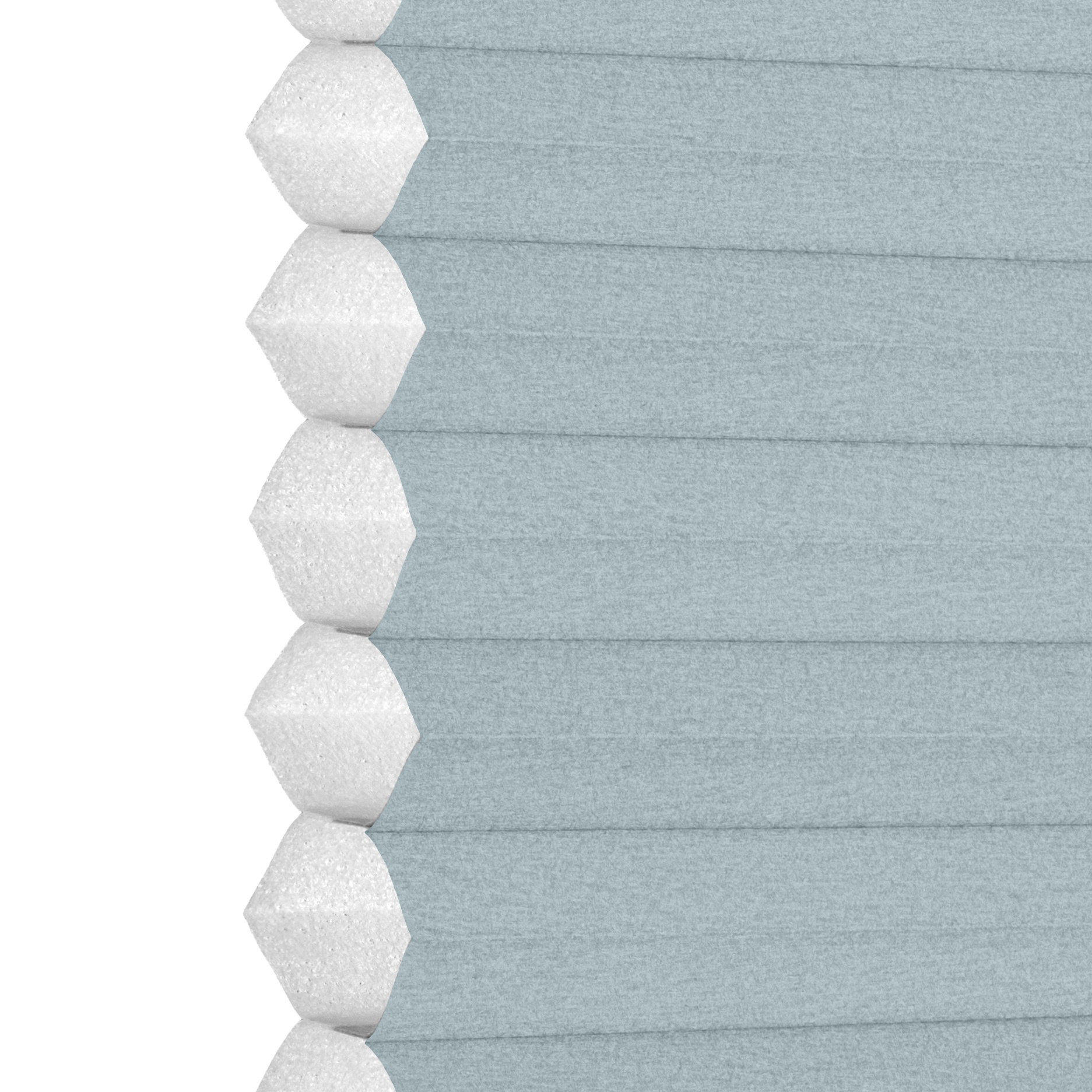 Jaloustore Plissee Lugano Pastell-Blau - Bild 3