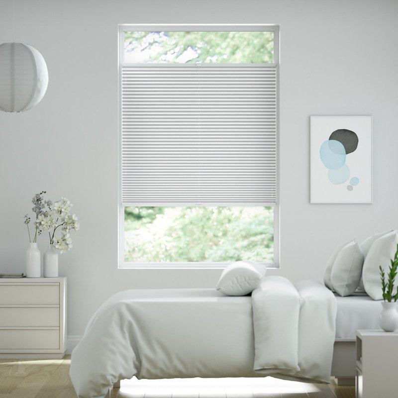 Jaloustore Plissee Kopenhagen Blackout Weiß - Bild 5