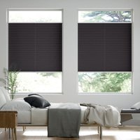 Jaloustore Plissee Kopenhagen Blackout Dunkelbraun - Vorschau 5