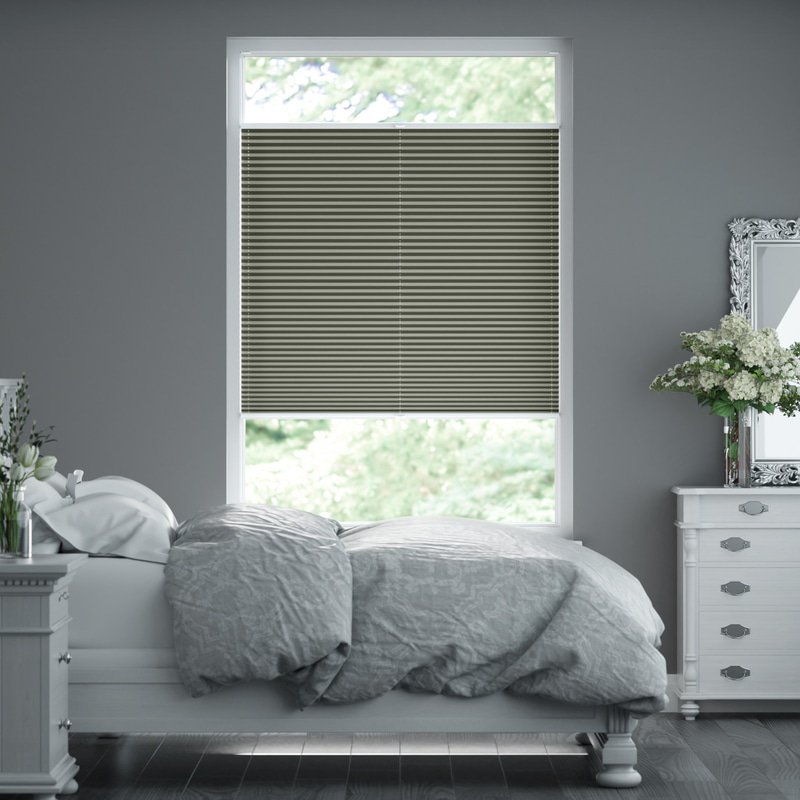 Jaloustore Plissee London Grau - Bild 5