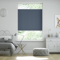 Jaloustore Plissee London Jeansblau - Vorschau 0