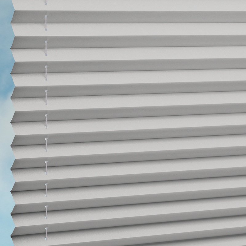 Jaloustore Plissee Kopenhagen Blackout Silbergrau - Bild 1