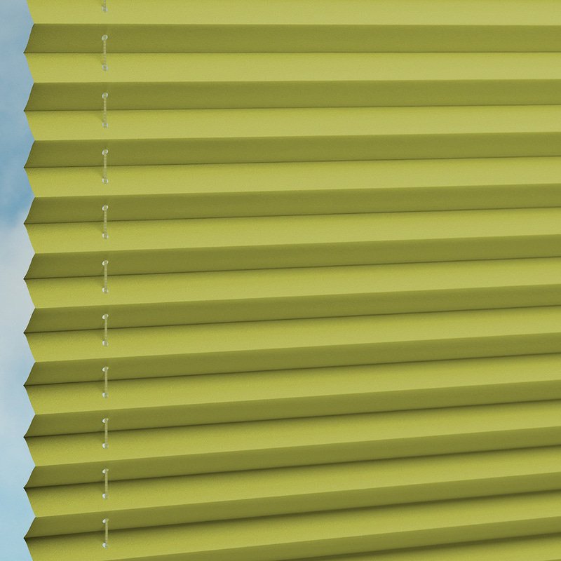 Jaloustore Plissee Kopenhagen Blackout Maigrün - Bild 1