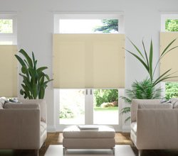 jaloustore Plissee London Creme