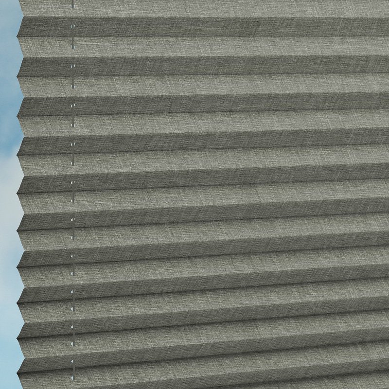 Jaloustore Plissee London Grau - Bild 1