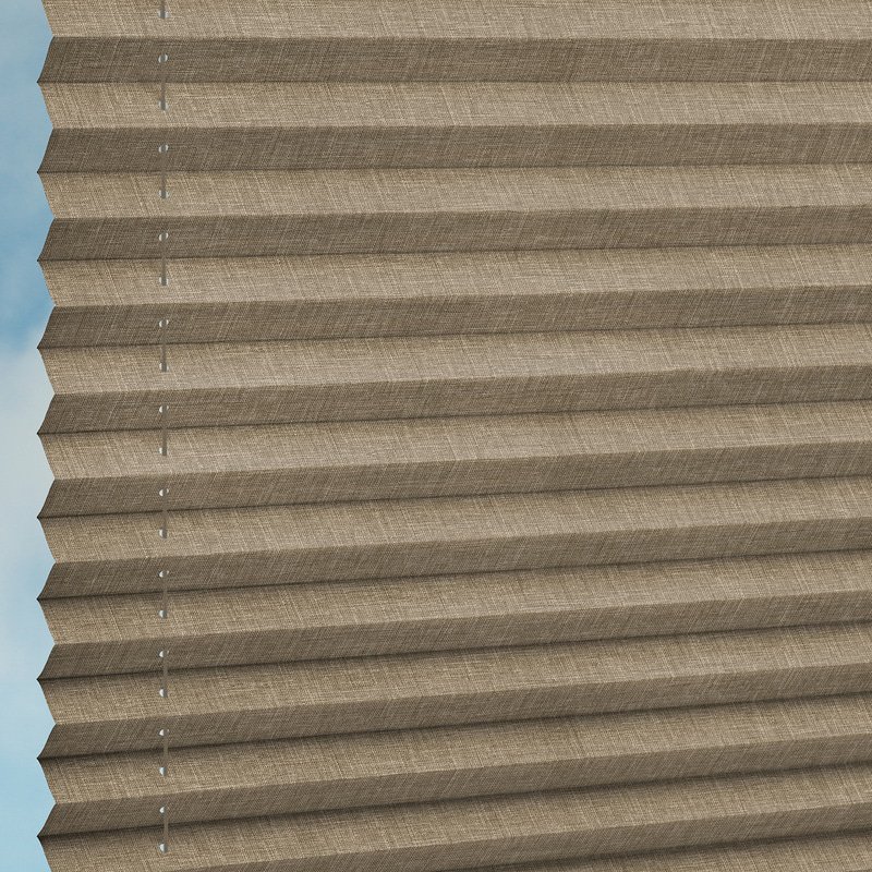 Jaloustore Plissee Oslo Reflect Braun - Bild 2