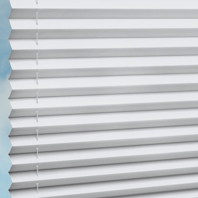 Jaloustore Plissee Kyoto Reflect Reinweiß - Bild 2