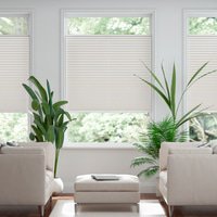 Jaloustore Plissee Menorca Creme-Weiß - Vorschau 2