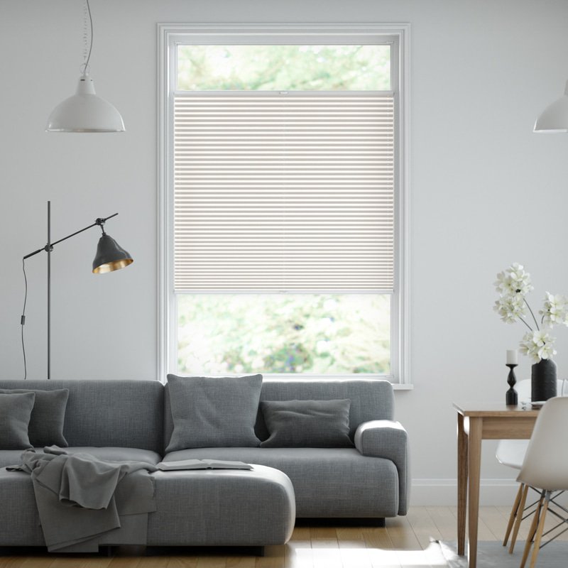 Jaloustore Plissee Ibiza Altweiß - Bild 2
