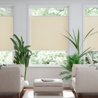 Jaloustore Plissee Ibiza Creme-Weiß - Vorschau 4