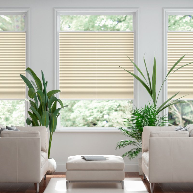 Jaloustore Plissee Ibiza Creme-Weiß - Bild 4