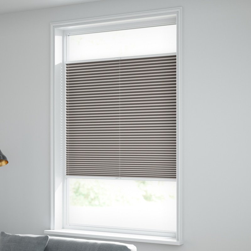 Jaloustore Plissee Ibiza Taupe - Bild 1