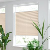 Jaloustore Plissee Lucca Reflect Creme-Weiß - Vorschau 1