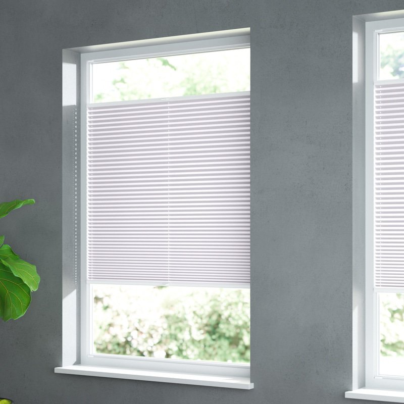 Jaloustore Plissee Lucca Reinweiß - Bild 5