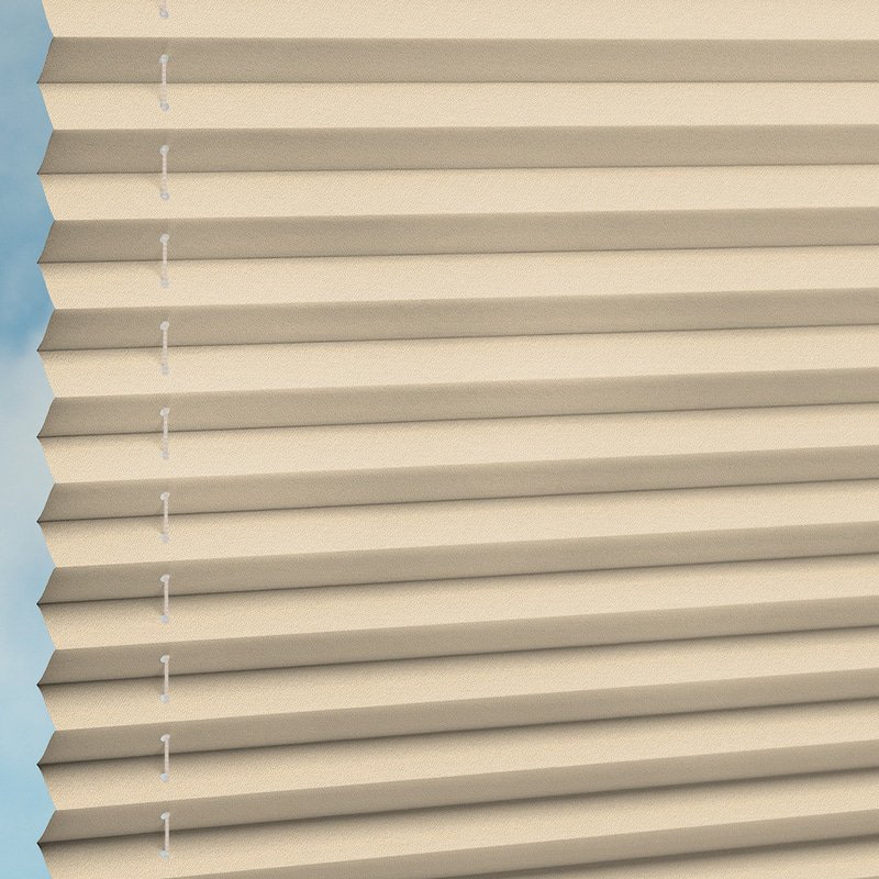 Jaloustore Plissee Lucca Creme-Beige - Bild 2
