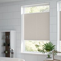 Jaloustore Plissee Siena Taupe - Vorschau 1