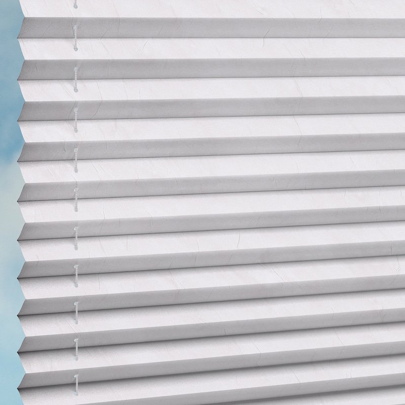 Jaloustore Plissee Siena Reflect Reinweiß - Bild 2