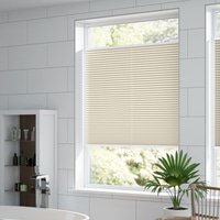 Jaloustore Plissee Siena Reflect Creme-Weiß - Vorschau 1