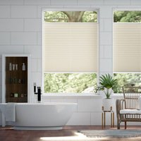 Jaloustore Plissee Siena Reflect Creme-Weiß - Vorschau 0