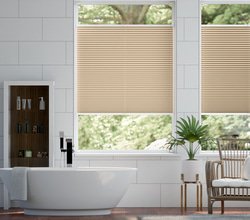 jaloustore Plissee Siena Reflect Beige