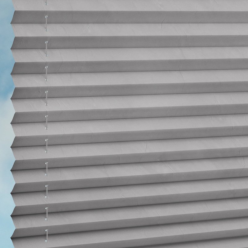 Jaloustore Plissee Siena Reflect Silbergrau - Bild 2