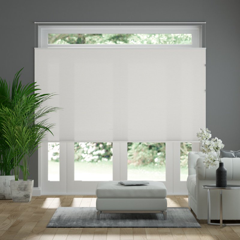 Jaloustore Plissee Kyoto Reflect Creme-Weiß - Bild 6