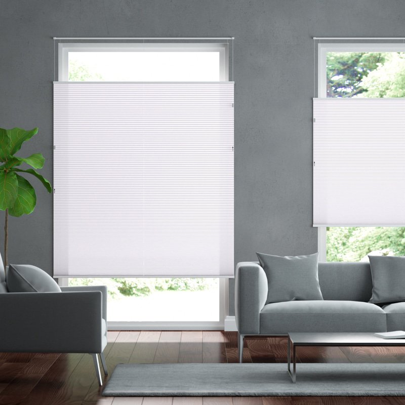 Jaloustore Plissee Lucca Reinweiß - Bild 6