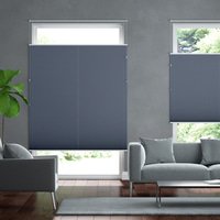 Jaloustore Plissee Lucca Jeansblau - Vorschau 0