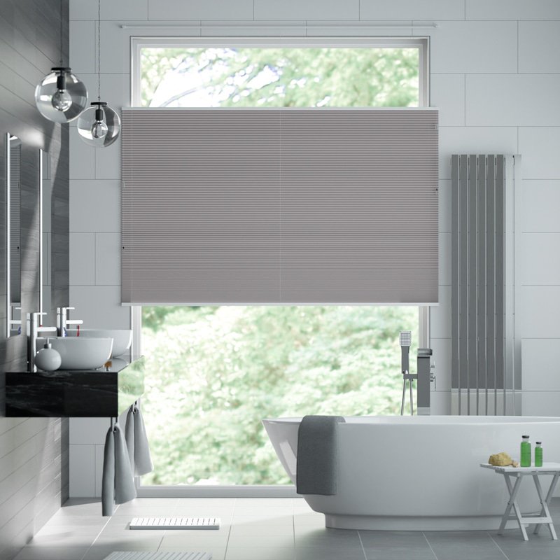 Jaloustore Plissee Modena Reflect Grau - Bild 0
