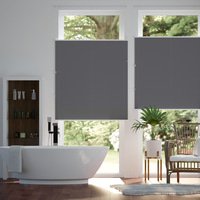 Jaloustore Plissee Siena Anthrazit - Vorschau 0