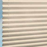 Jaloustore Plissee Siena Creme-Weiß - Vorschau 1