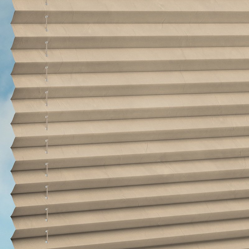 Jaloustore Plissee Siena Reflect Beige - Bild 1