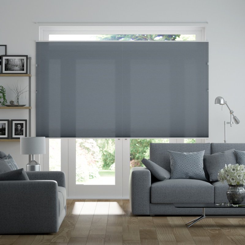 Jaloustore Plissee Lille Jeansblau - Bild 3