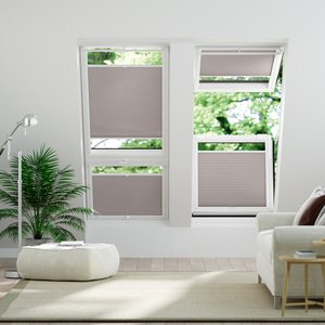 Plissee Kopenhagen Blackout Taupe