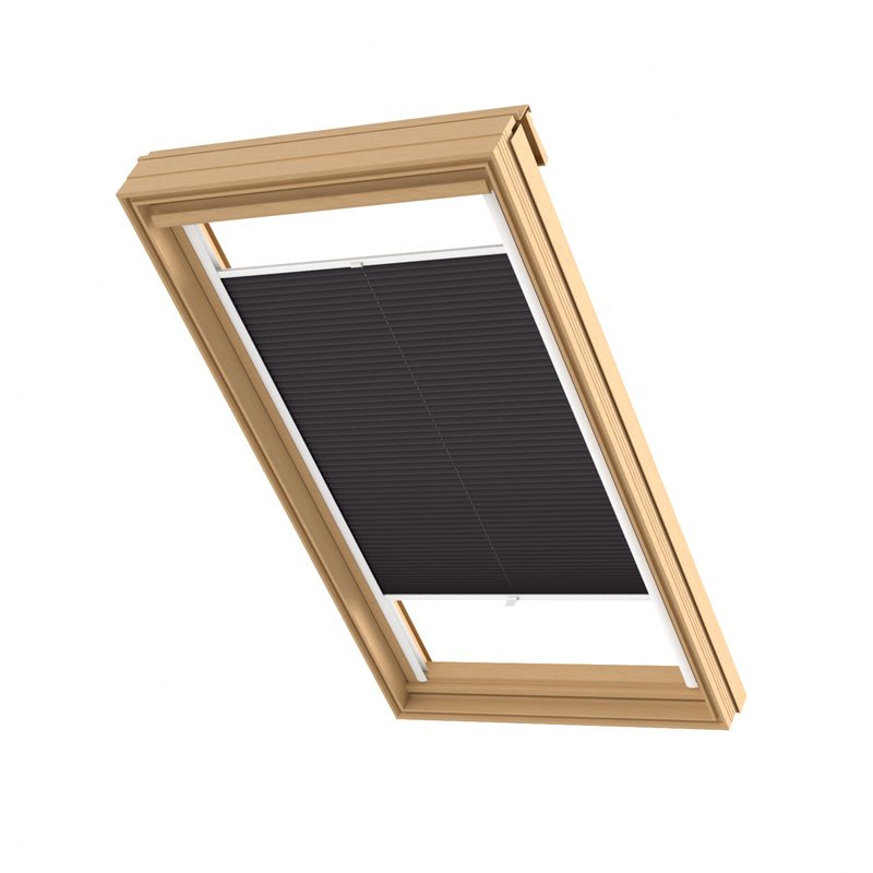 Jaloustore Plissee Kopenhagen Blackout Dunkelbraun - Bild 2