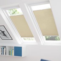 Jaloustore Plissee London Creme - Vorschau 1