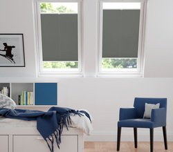 jaloustore Plissee Oslo Reflect Anthrazit