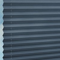 Jaloustore Plissee Kyoto Reflect Jeansblau - Vorschau 3